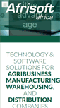 Mobile Screenshot of afrisoft.biz