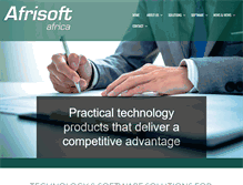 Tablet Screenshot of afrisoft.biz